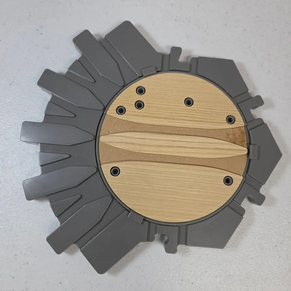 2018 Mattel Thomas & Friends Wood Turntable Track‎ FTG74 Gray Wood